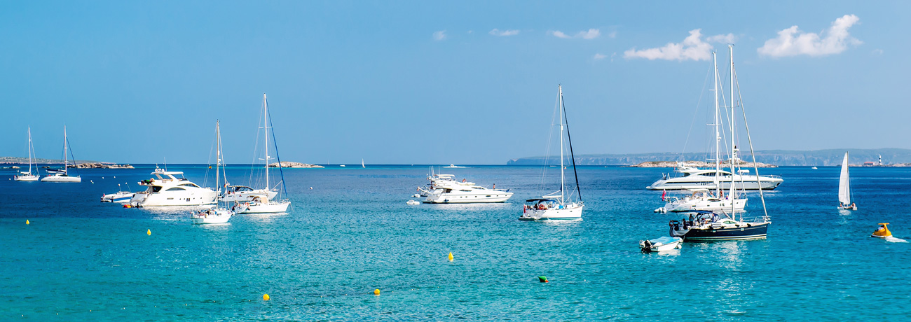 Yacht rental Ibiza in Marina Botafoch